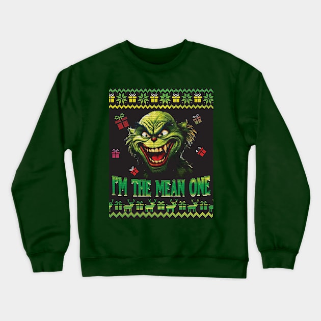 The Mean One Crewneck Sweatshirt by Don Diego
